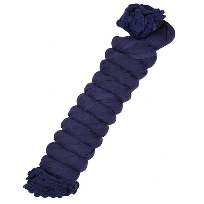 51O-sss6P7L._SX679_ Women's Solid Cotton Dupatta (Navy Blue) - Image 1